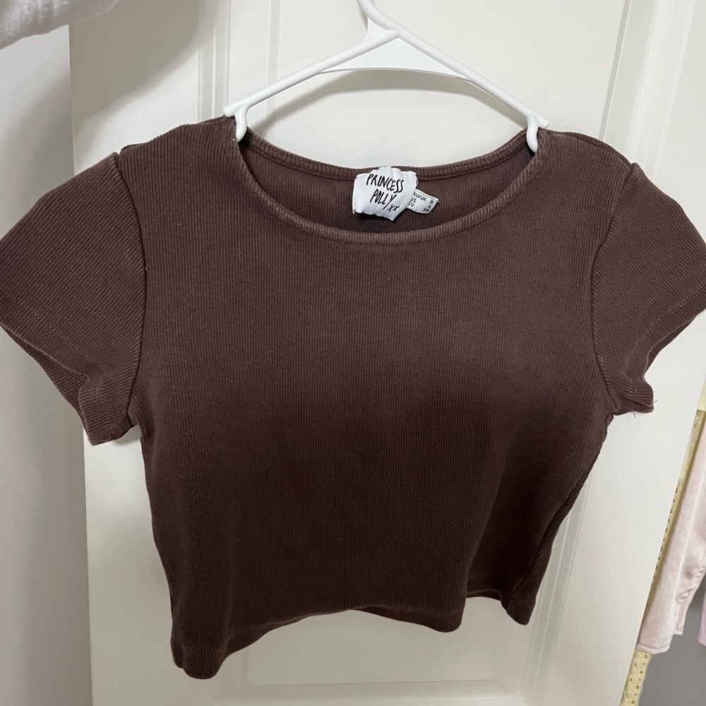 Princess Polly Cropped Basic Tee - image 3
